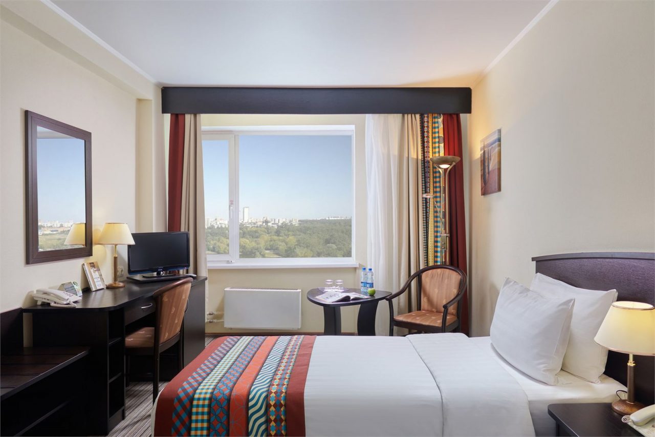 Двухместный (Стандарт плюс с двумя раздельными кроватями), Гостиница Измайлово Гамма Sky Hotel Group