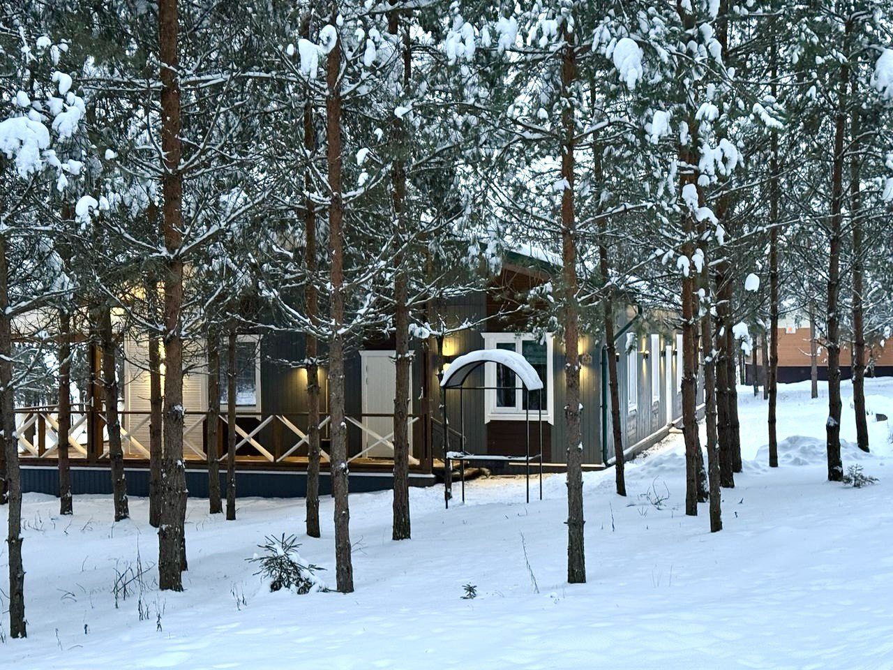 Девятиместный (Дуплекс-коттедж), База отдыха Любытино Хутор