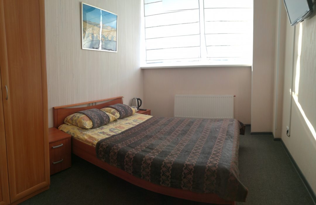 Двухместный (Стандартный двухместный номер с двуспальной кроватью) базы отдыха Витро Вилладж, Киселево