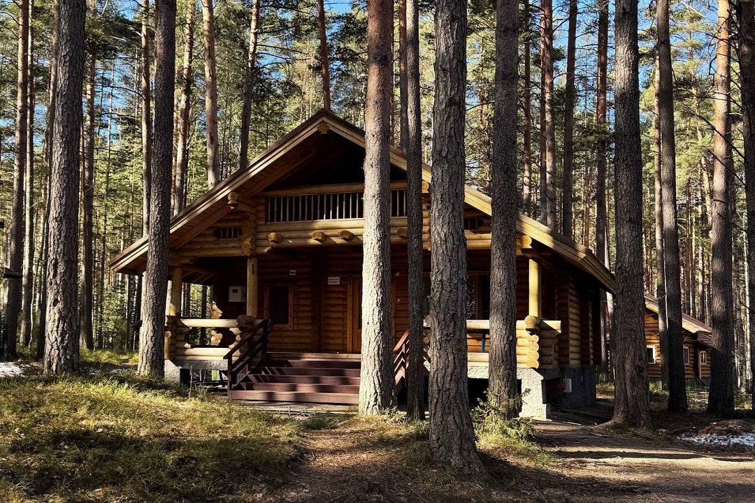Номер (Дом Рыбака/Коттедж с 2 спальнями), Загородный клуб Дача