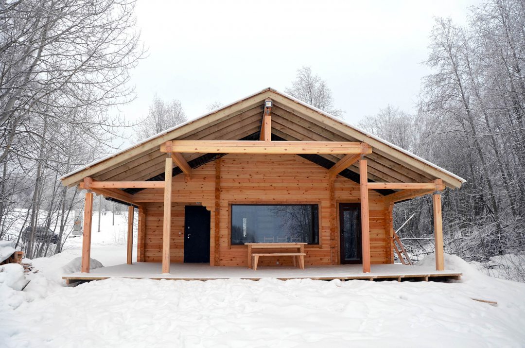 Коттедж (Важинская пристань 1-3) базы отдыха Karelia Village, Эссойла