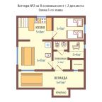 Коттедж (№ 2), База отдыха Кот Матроскин