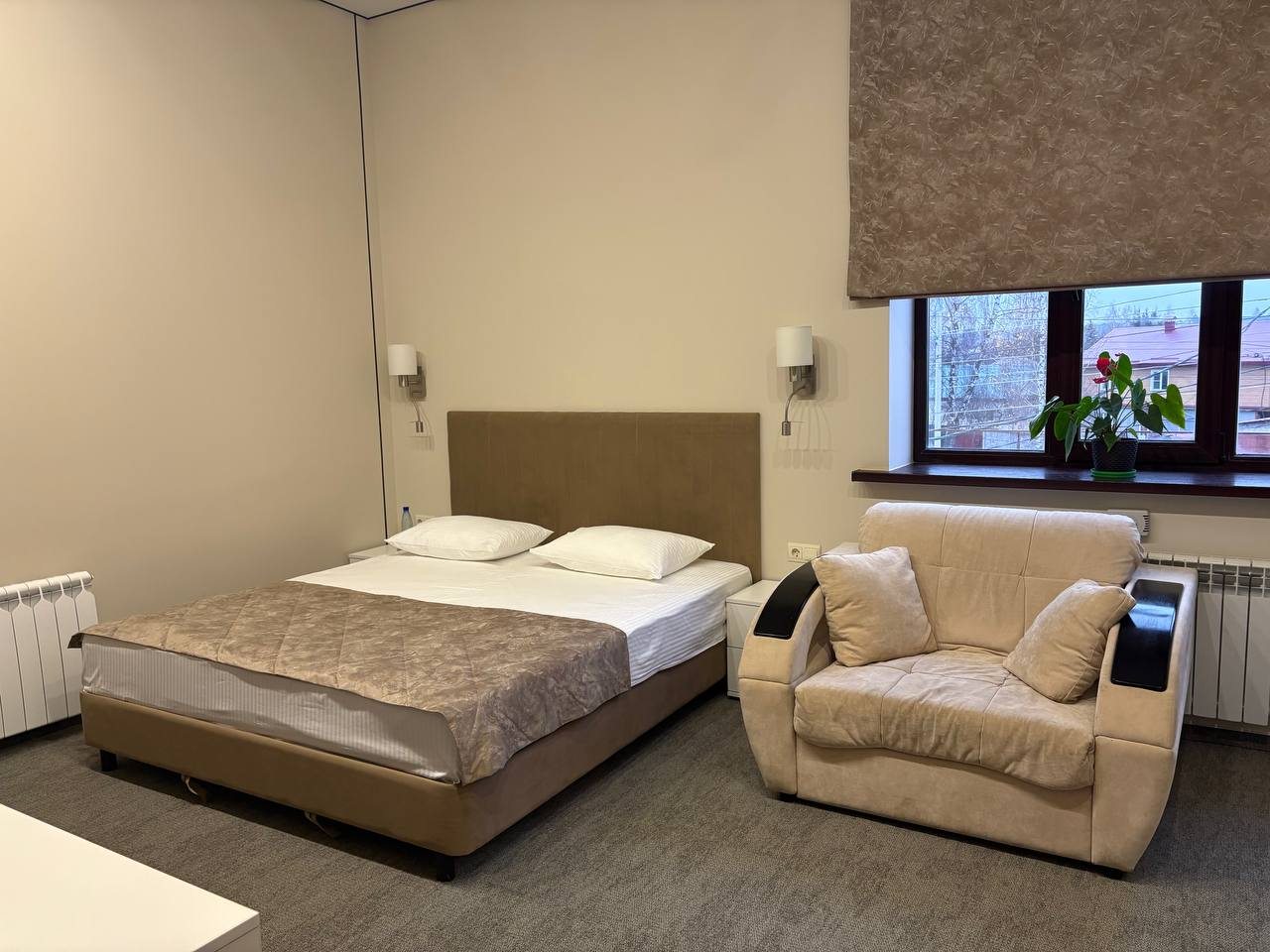 Двухместный (Комфорт с одной кроватью), Гостиница Тет-а-Тет