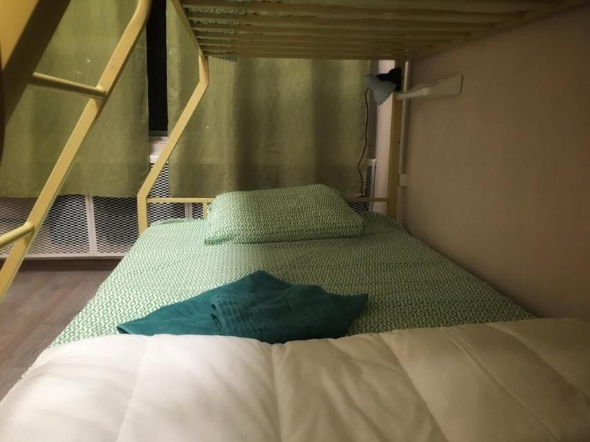 Номер (Спальное место на двухъярусной кровати в общем номере для мужчин и женщин) хостела Найс Рыбинск