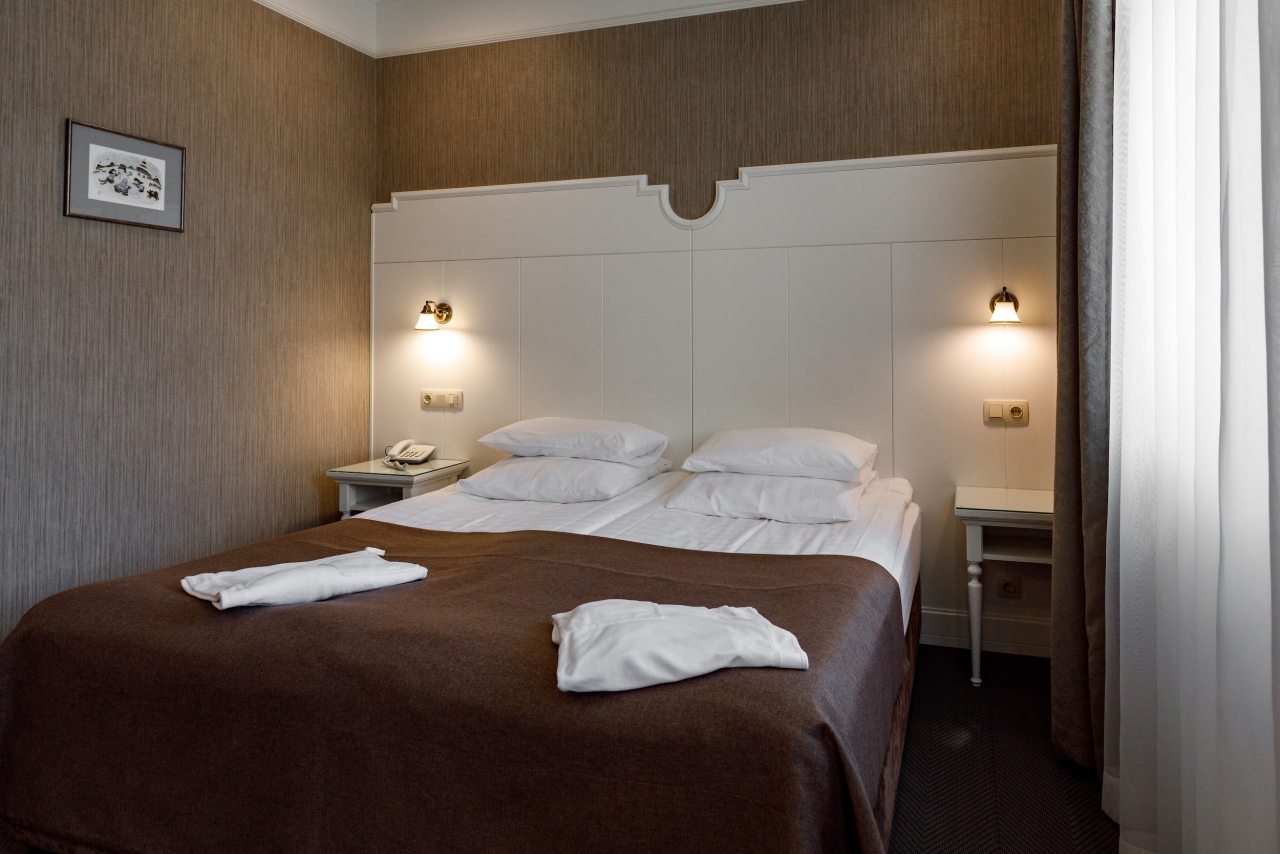 Двухместный (С 1 кроватью или 2 отдельными кроватями и собственной ванной комнатой), Гостевой дом Усадьба Веранда