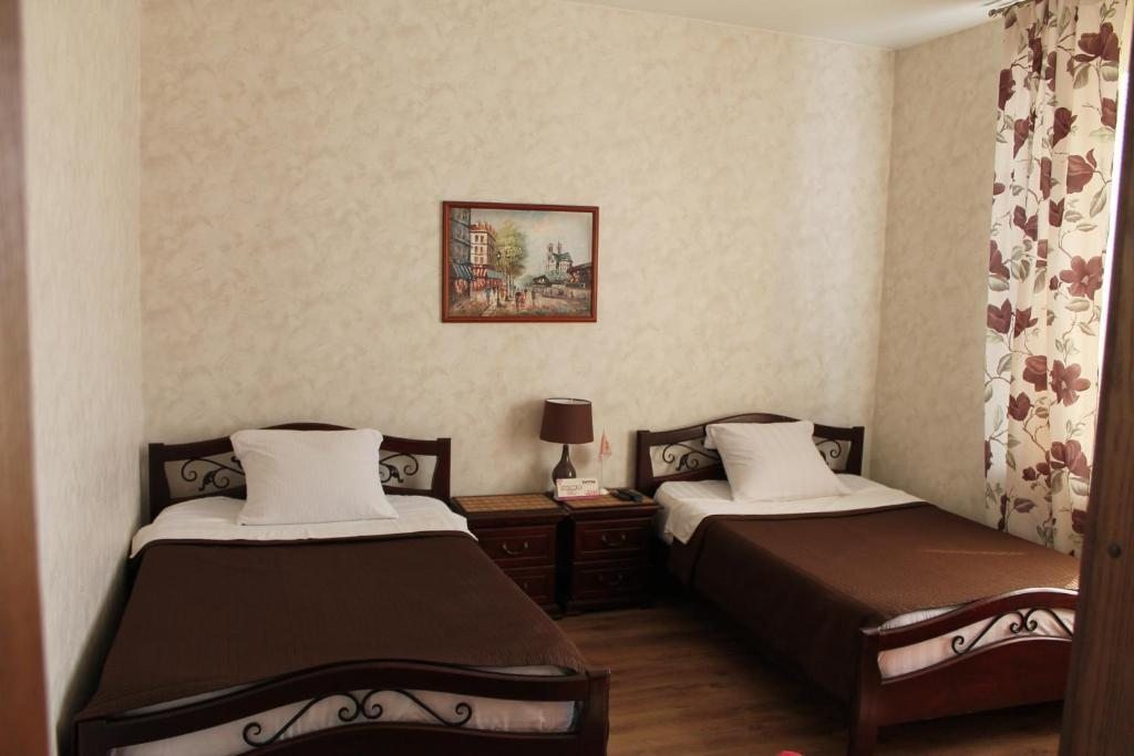 Двухместный (Стандартный двухместный номер с 2 отдельными кроватями) отеля Разгуляй, Рязань