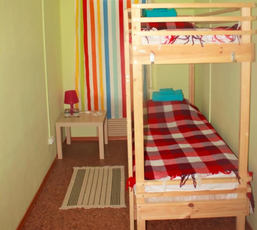 Двухместный (Стандартный двухместный номер с двухъярусной кроватью и общей ванной комнатой) гостевого дома Берёза, Великий Новгород
