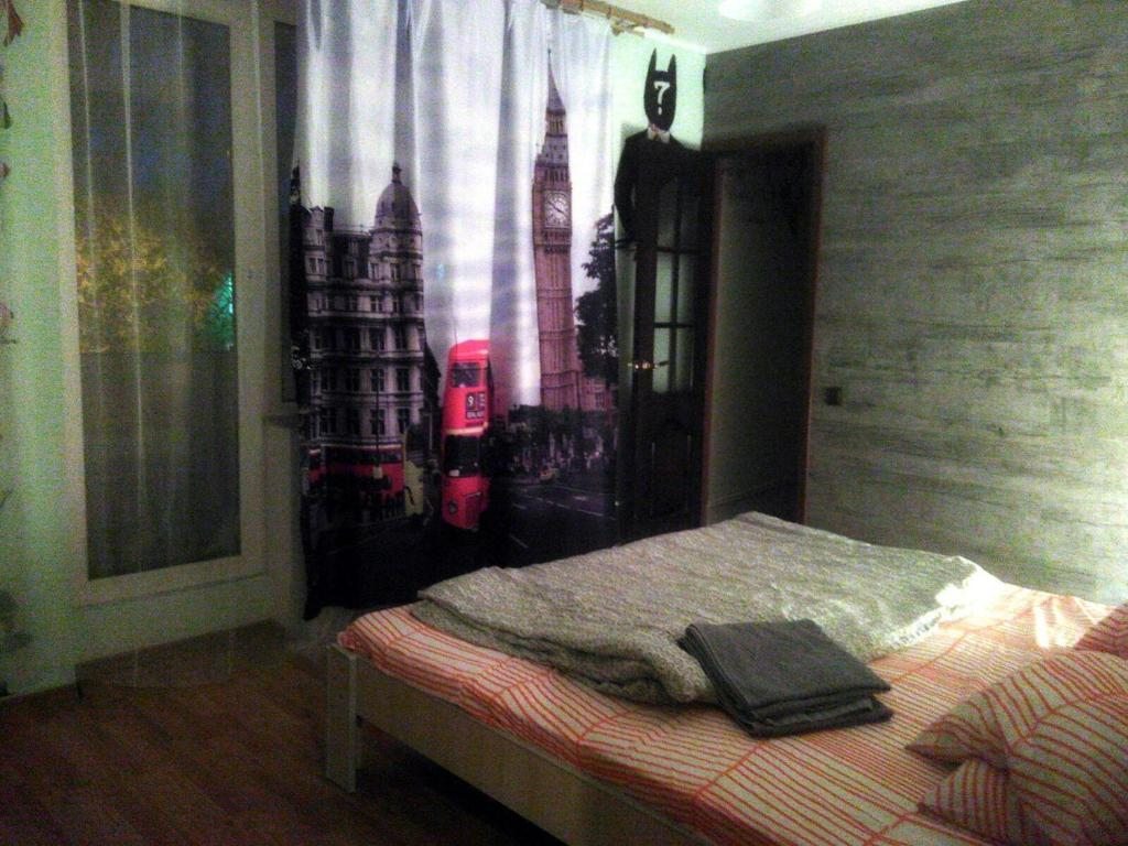 Двухместный (Двухместный номер с 1 кроватью и балконом) мини-отеля Смайл, Калининград