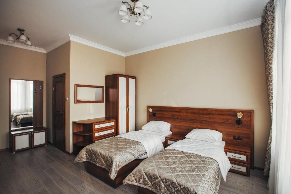 Двухместный (Двухместный номер с 2 отдельными кроватями и ванной комнатой) отеля Константа, Калининград