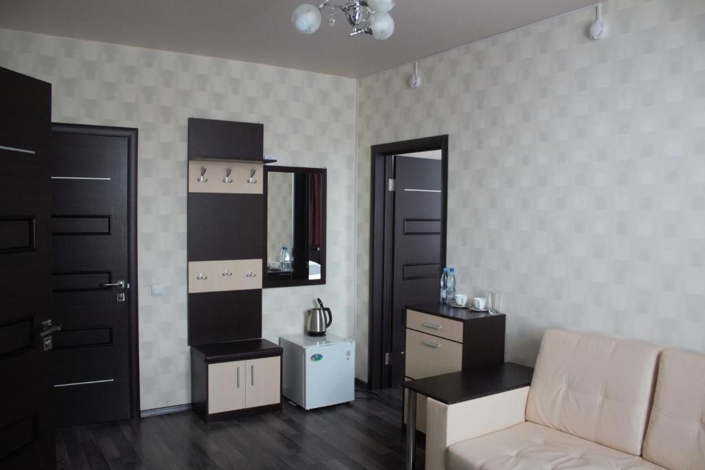 Двухместный (Двухместный номер Делюкс с 1 кроватью или 2 отдельными кроватями) мини-гостиницы Hotel & Cafe Imagine, Тамбов