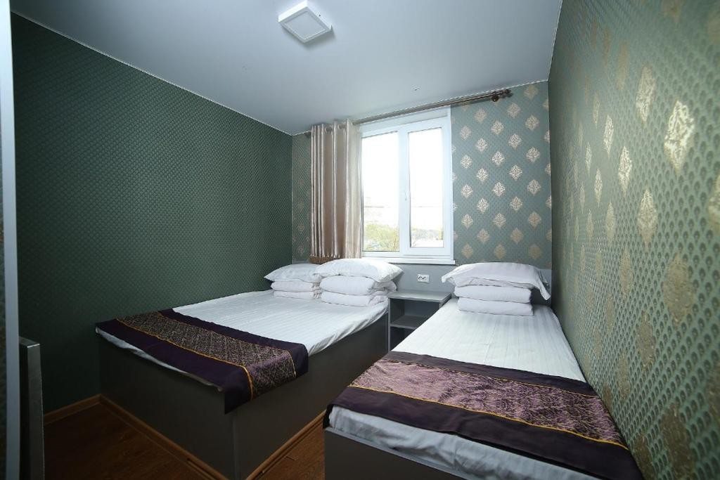 Двухместный (Двухместный номер с 2 отдельными кроватями и ванной комнатой) отеля Чайка, Владивосток