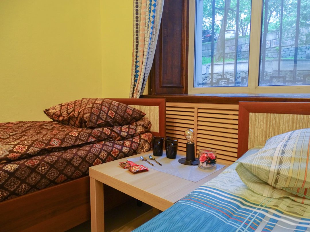 Двухместный (Двухместный бюджетный номер с двумя раздельными кроватями) отеля My Room, Владивосток