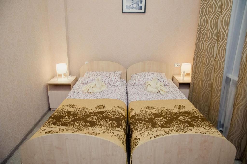 Двухместный (Стандартный двухместный номер с 2 отдельными кроватями) мини-отеля ZOO, Казань