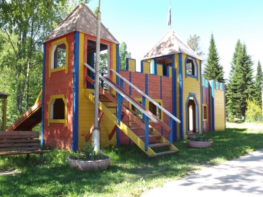 Детская площадка, База отдыха Поместье озера Сиркоярви
