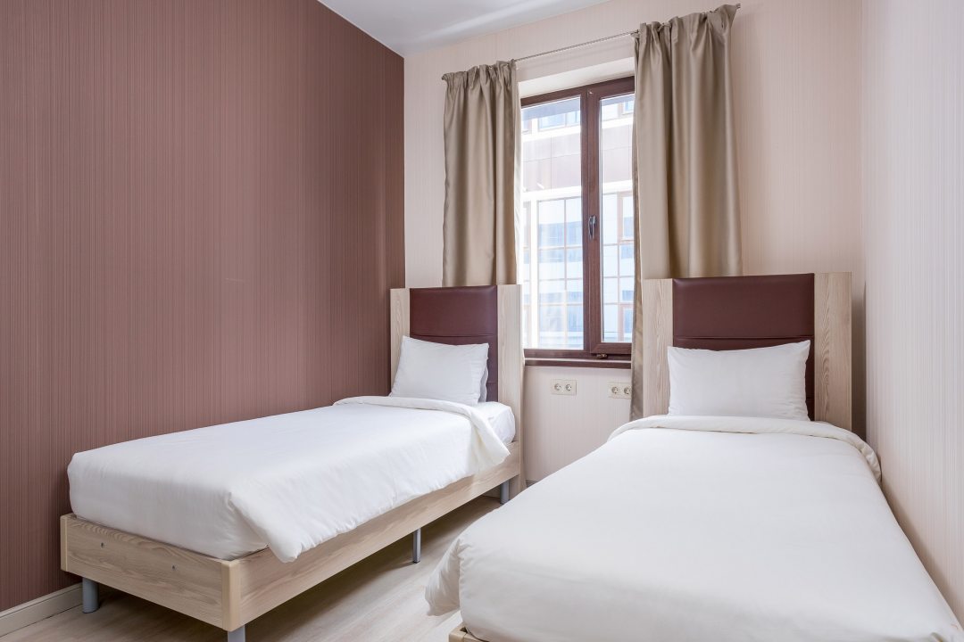 Апартаменты (С двумя раздельными односпальными кроватями и кухней) гостиницы Golden Tulip Krasnodar, Краснодар