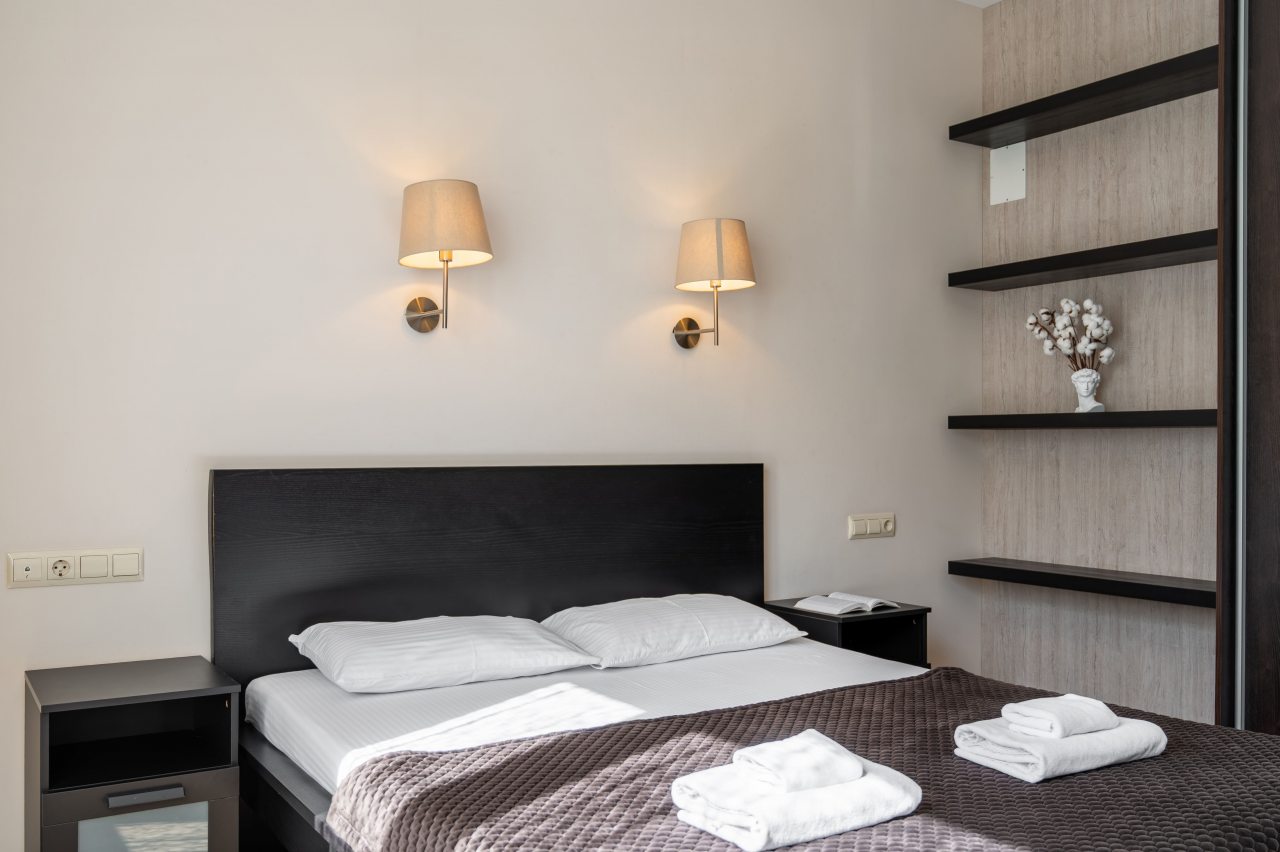 Двухместный (Комфорт с видом на горы), Гостевой комплекс с баней ВВЕРХ