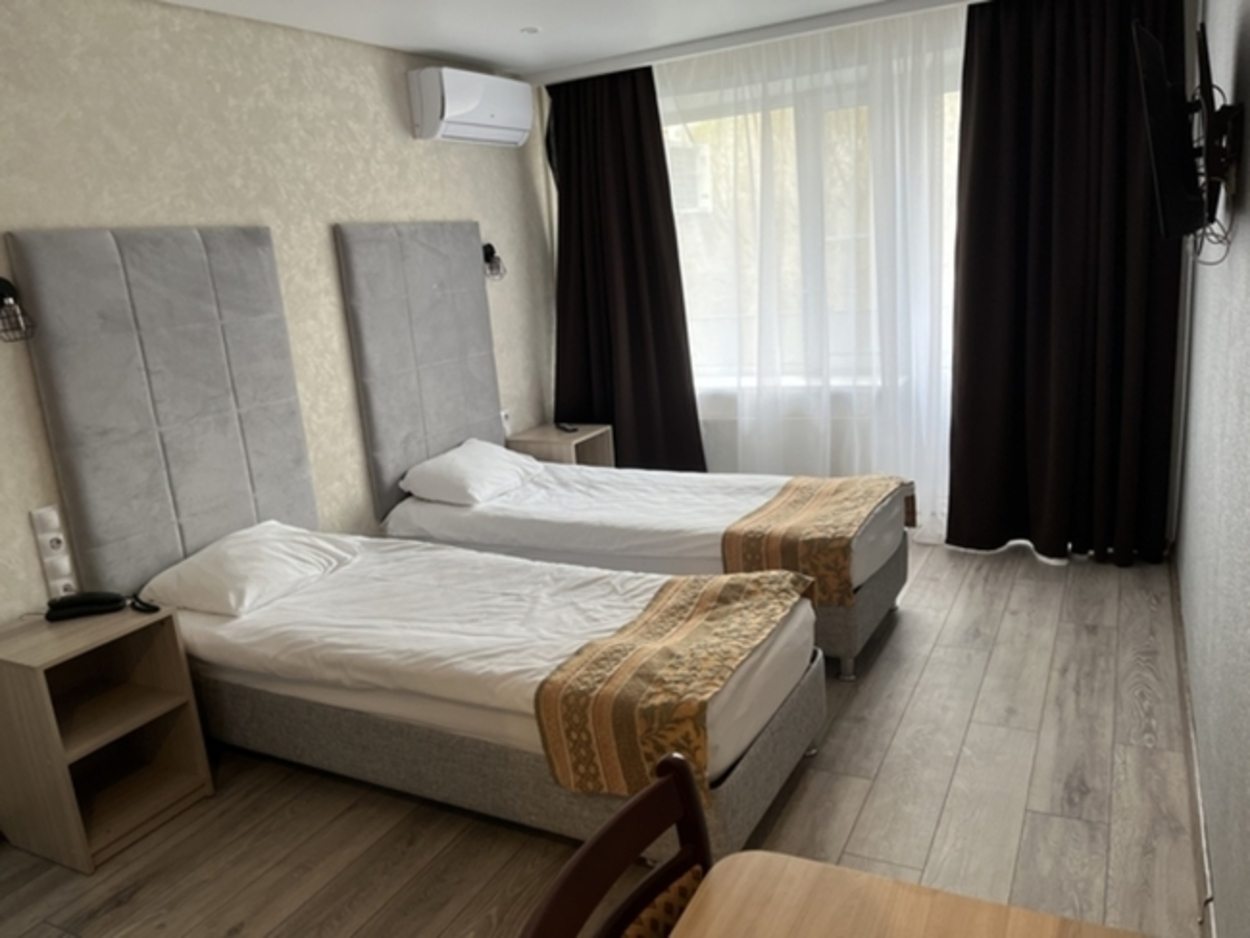 Двухместный (Стандарт с двумя раздельными кроватями) гостиницы Рослеспром, Москва