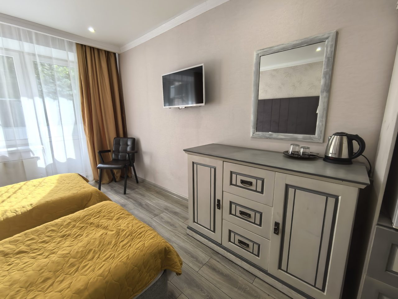 Двухместный (Стандарт с двумя раздельными кроватями), Гостиница Рослеспром