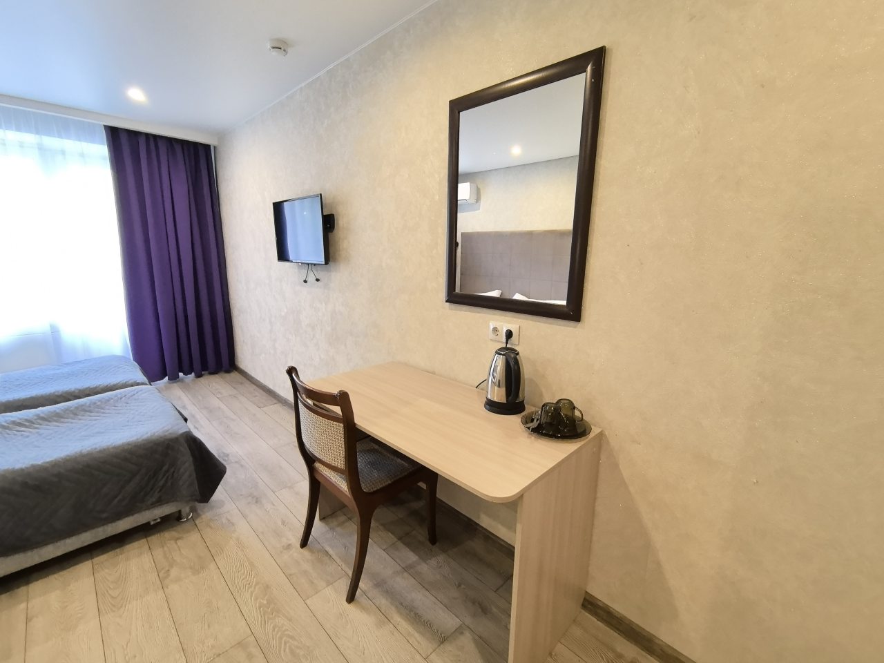 Двухместный (Стандарт с двумя раздельными кроватями), Гостиница Рослеспром