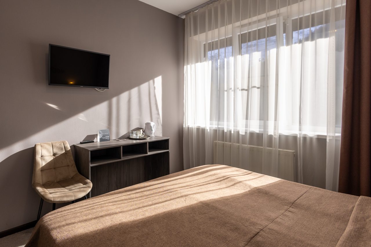 Двухместный (С 1 кроватью и балконом), Moon Hotel