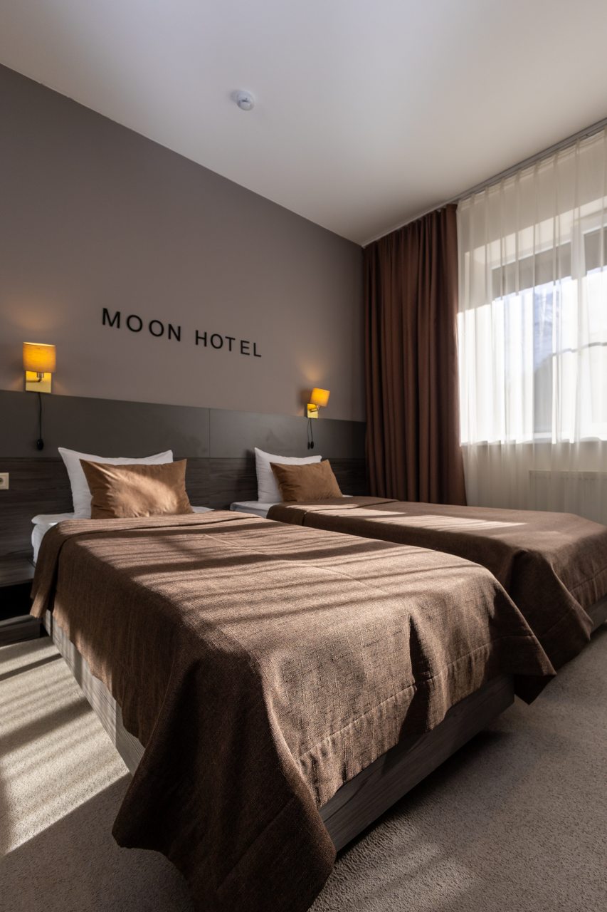 Двухместный (С 2 отдельными кроватями), Moon Hotel