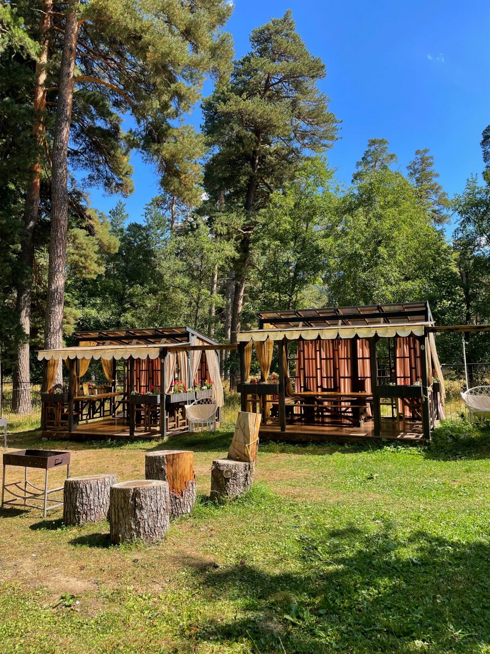 Беседки для отдыха, Отель Green Park