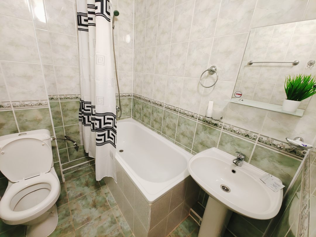 Собственная ванная комната, Пансионат Берег Надежды