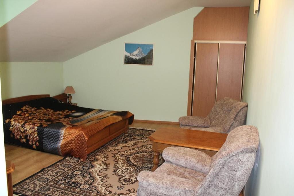 Двухместный (Бюджетный двухместный номер с 1 кроватью) мини-гостиницы Охотник, Бердск