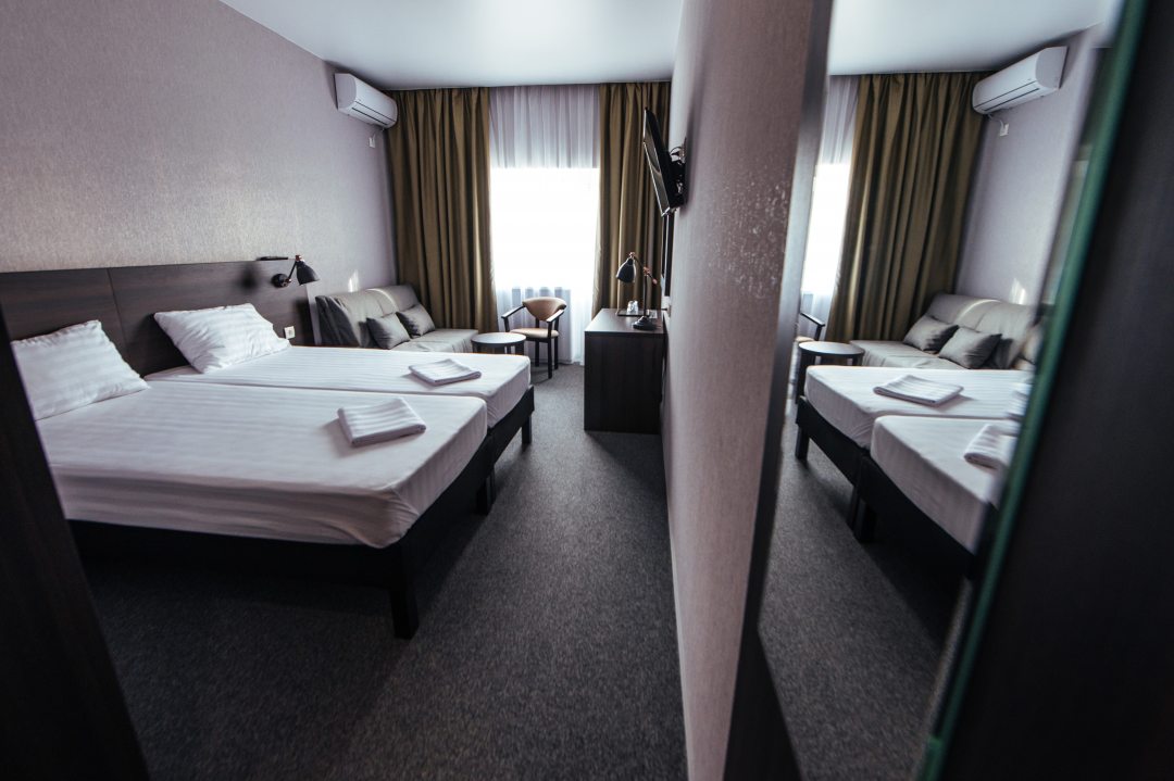 Двухместный (Двухместный номер с 1 кроватью или 2 отдельными кроватями) гостиницы Ейск VIP Plaza