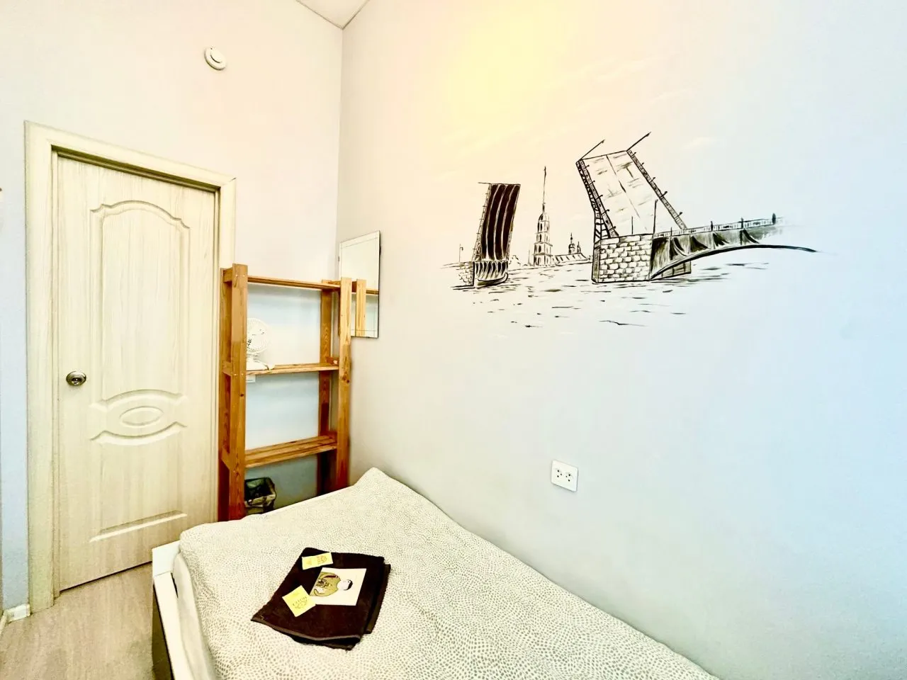 Гостям предоставляются удобные кровати с ортопедическими