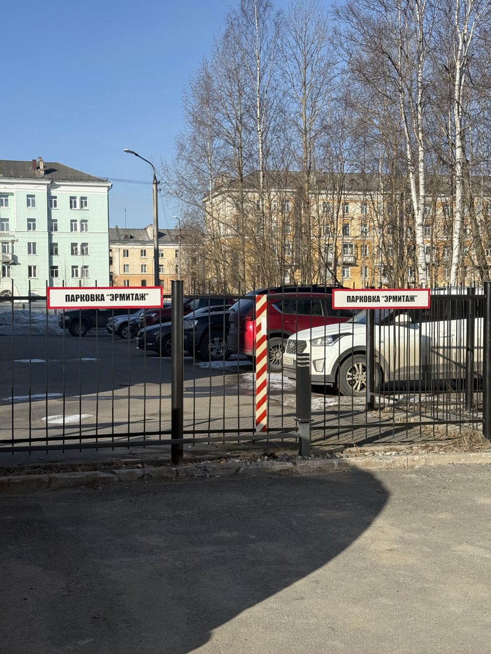 Автостоянка / Парковка, Гостиница Эрмитаж