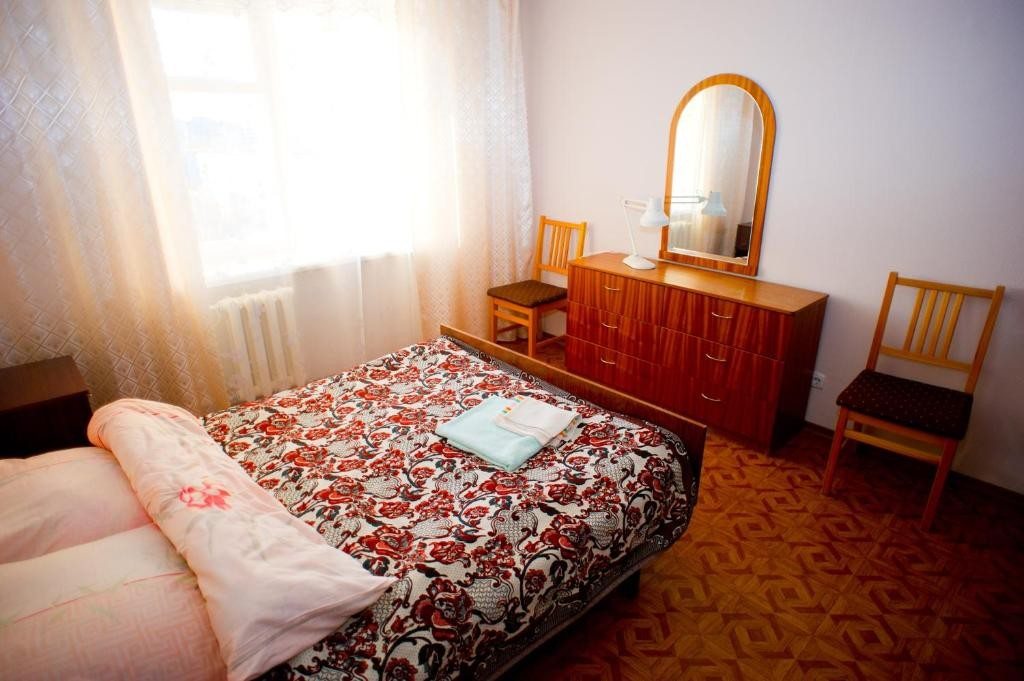 Двухместный (Бюджетный двухместный номер с 1 кроватью) хостела Трухинова 3, Северодвинск