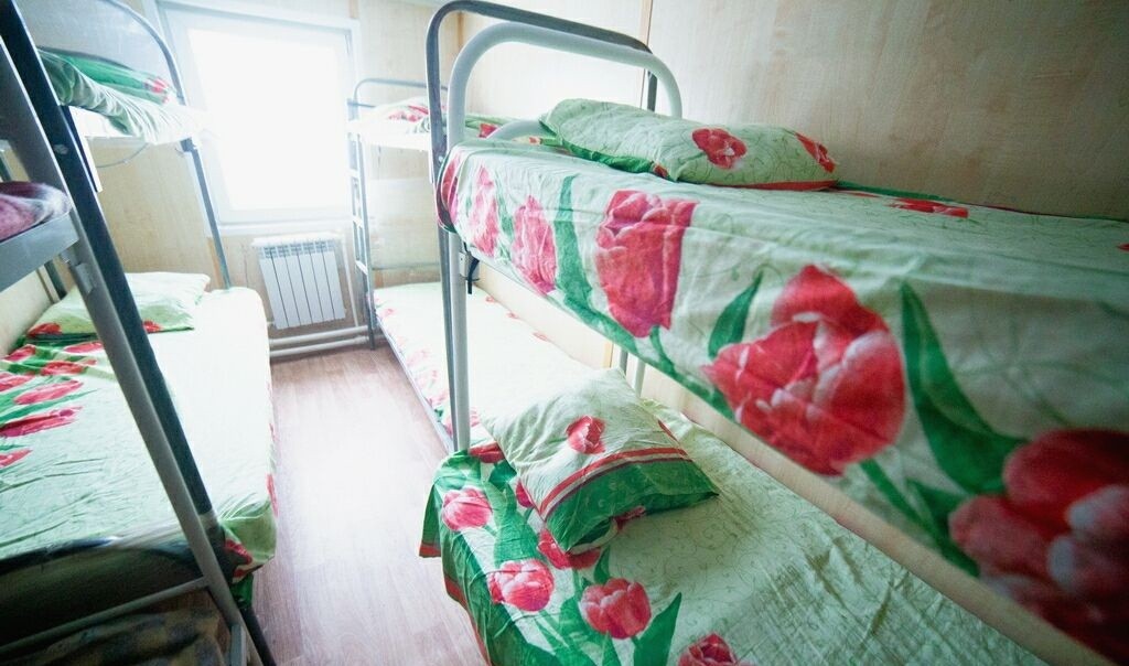 Шестиместный (Койко-место в 6-местном номере для женщин) общежития гостиничного типа Hotelhot Михайловская Слобода, Раменское