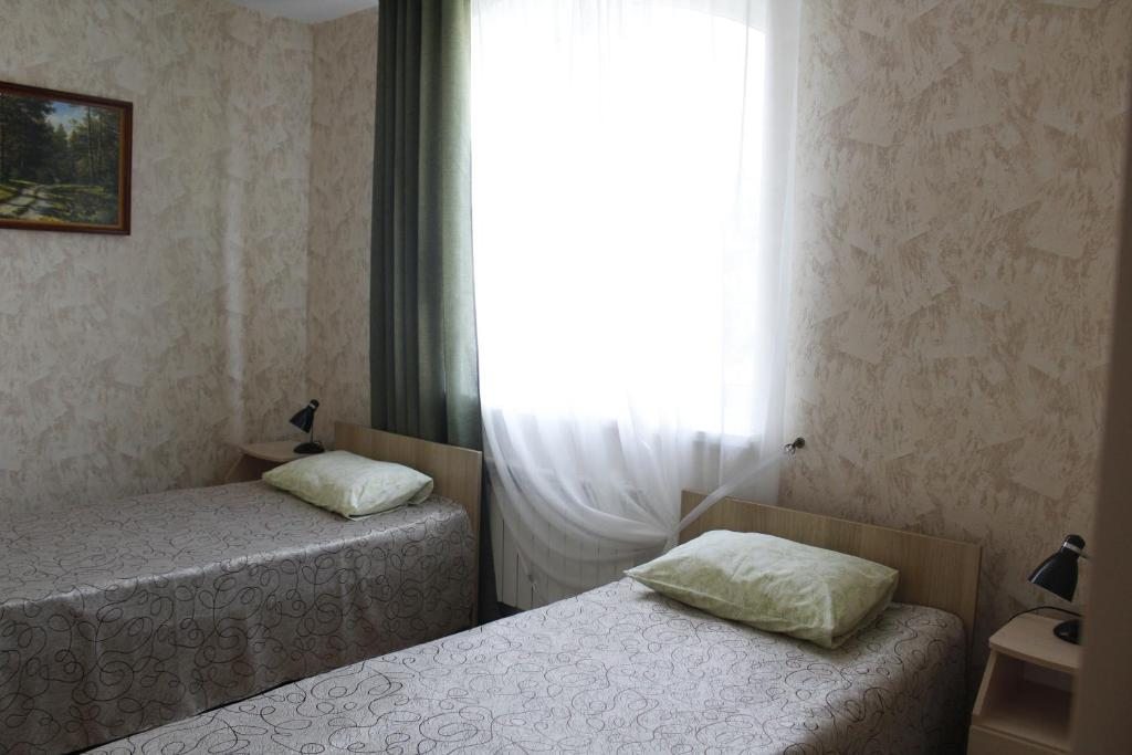 Двухместный (Двухместный номер с 2 отдельными кроватями и душем) отеля Остров, Александров
