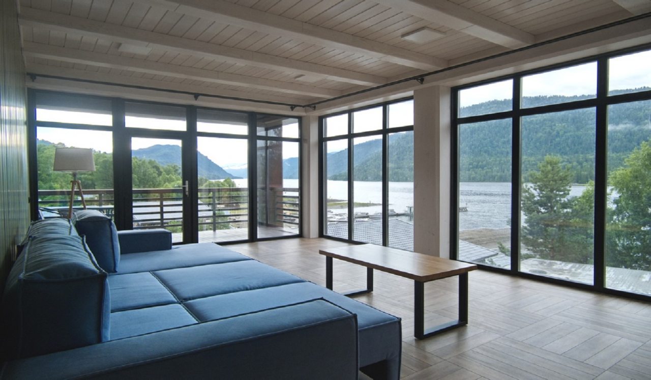 Люкс (Люкс № 1 Панорамный), Гостевой дом Шале Телецкое