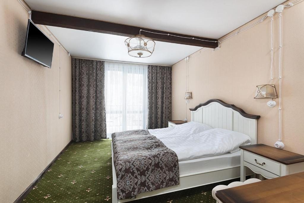 Двухместный (Двухместный номер с 1 кроватью - На цокольном этаже) гостиничного комплекса Панорама, Владимир