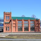 Здание бывшей водокачки отреставрированное