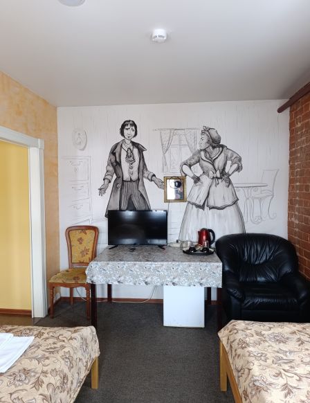Фотография номера гостиницы Литературная Гостиница Шинель