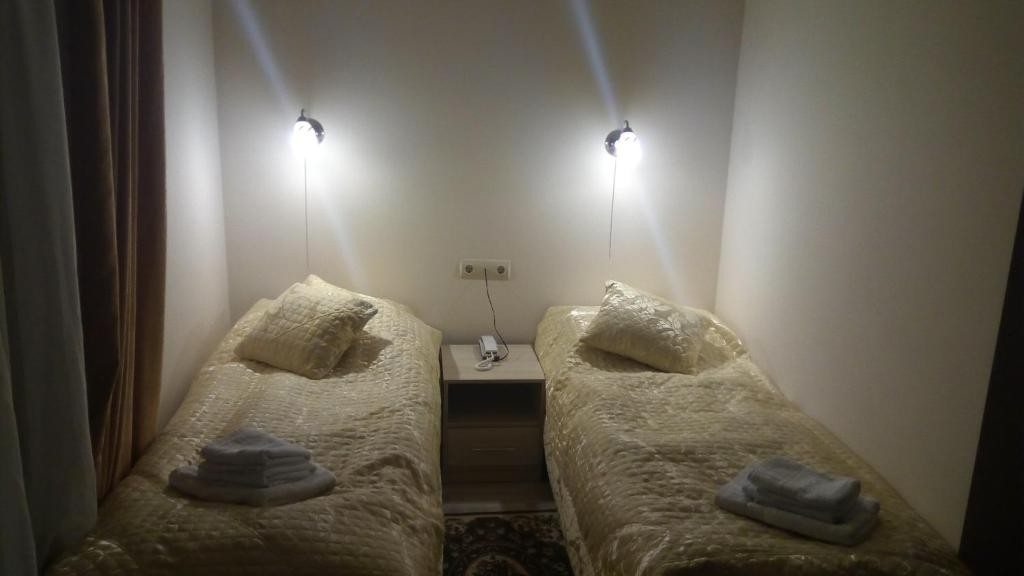 Двухместный (Бюджетный двухместный номер с 2 отдельными кроватями) мотеля НОЙ, Нижний Новгород