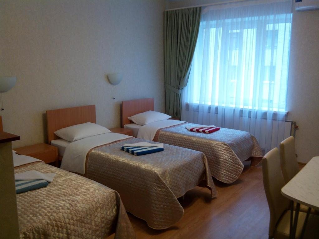 Номер (Односпальная кровать в общем номере с 4 кроватями) отеля Очаг, Нижний Новгород