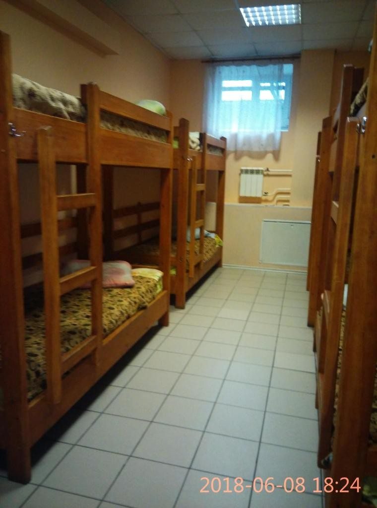 Номер (Кровать в общем 8-местном номере) хостела А-Хостел, Иркутск