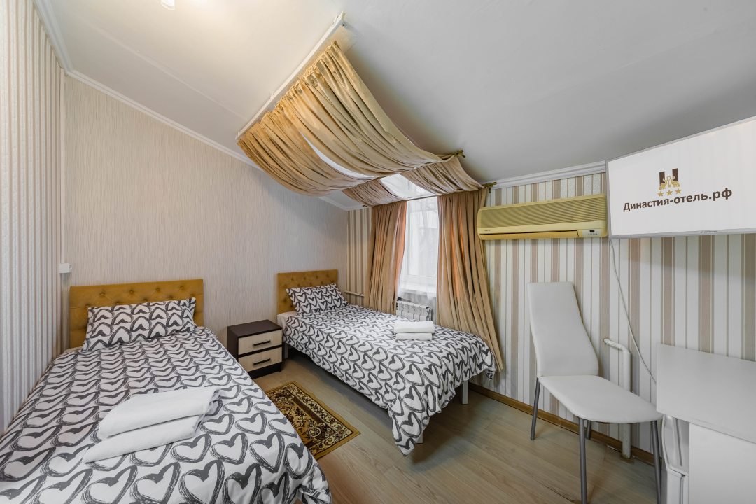 Двухместный (Двухместный номер с 2 односпальными кроватями) отеля Династия Лефортово, Москва