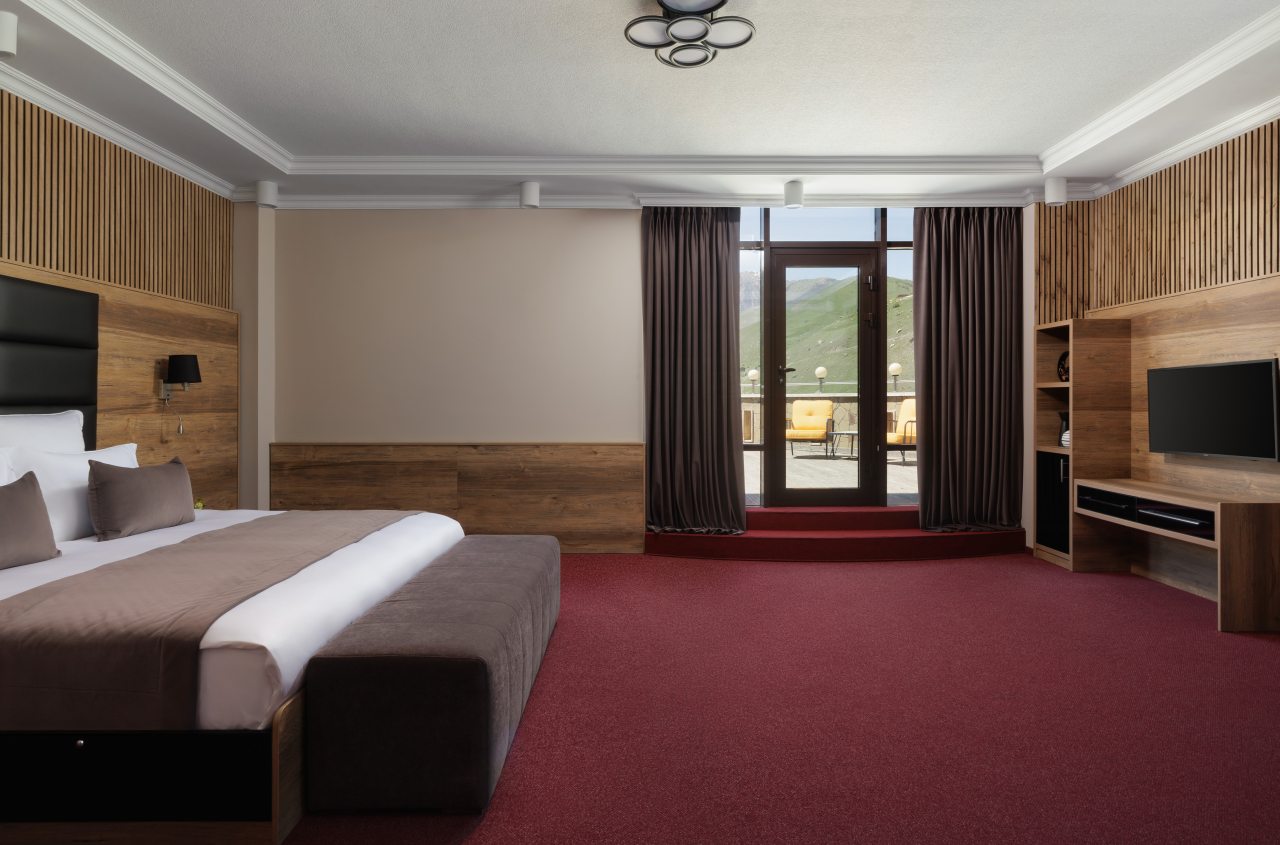 Люкс (Люкс с террасой), Отель Роза Ветров Фиагдон