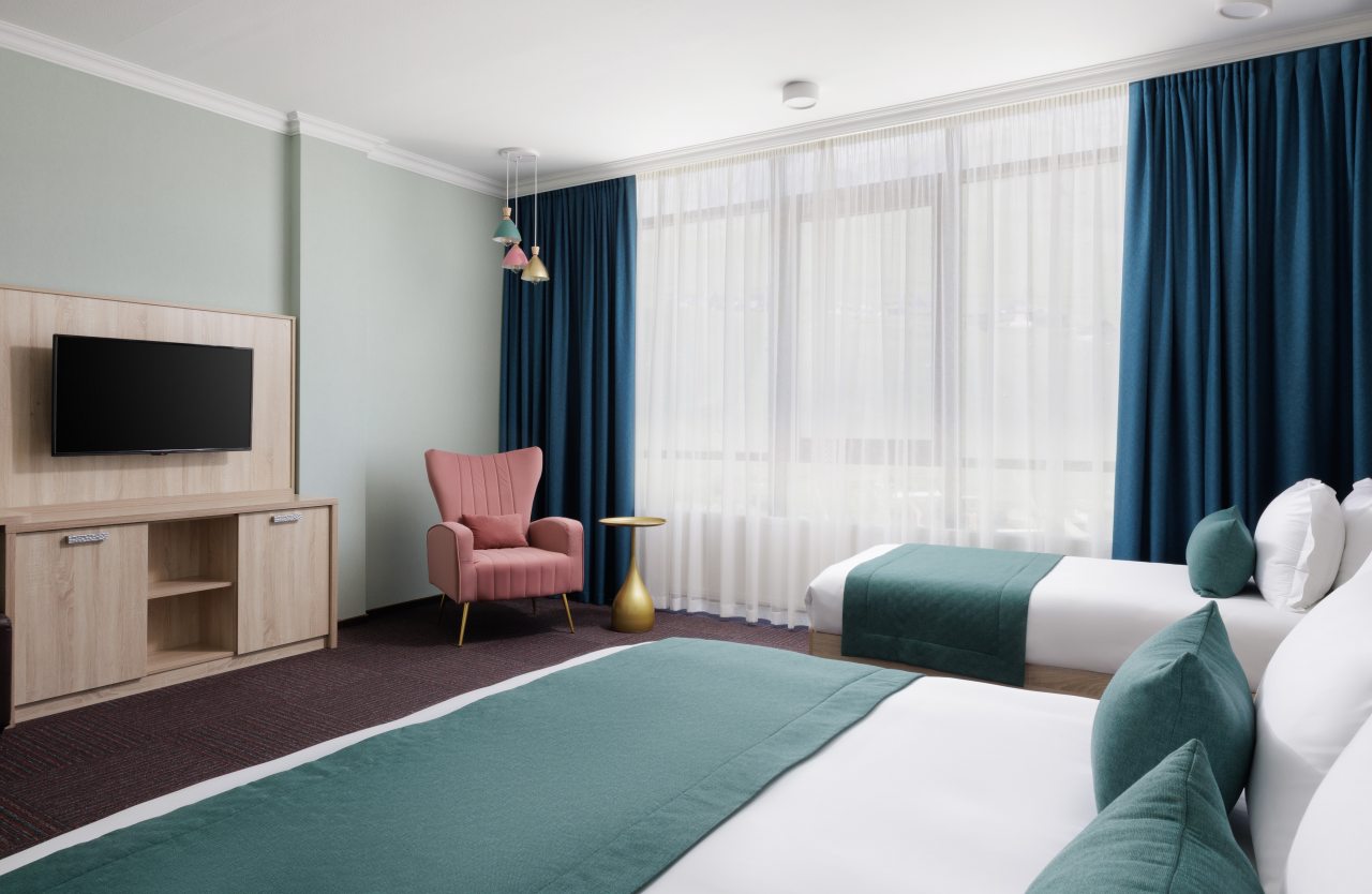 Трехместный (Делюкс семейный), Отель Роза Ветров Фиагдон