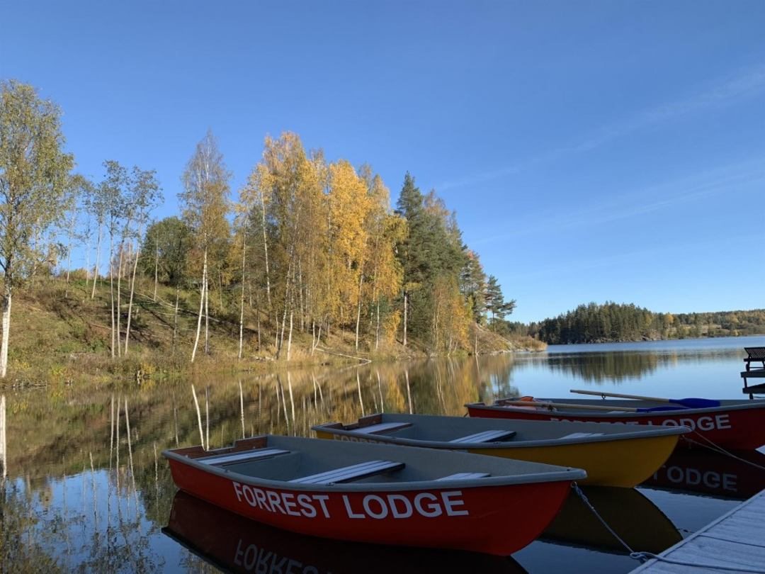 Аренда лодок, База отдыха Forrest Lodge Karelia