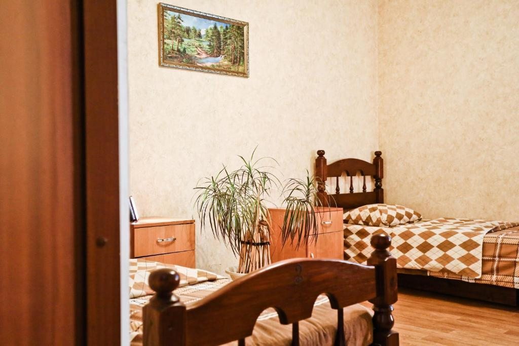 Двухместный (Стандартный двухместный номер с 2 отдельными кроватями) гостевого дома В Боголюбово