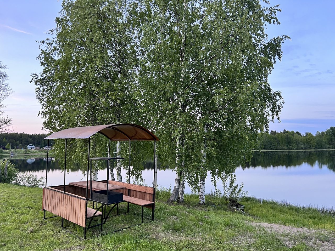 Гриль-беседка, База отдыха Умосту