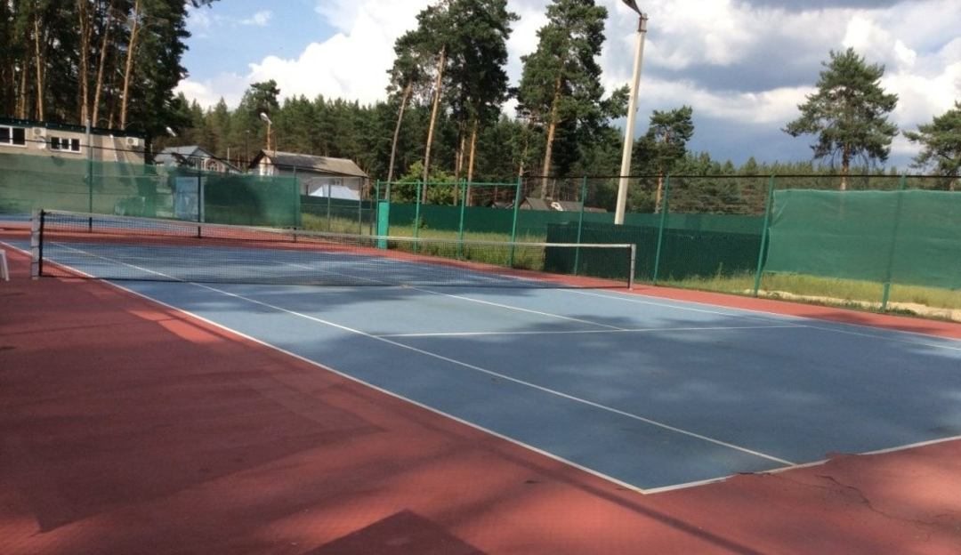 Теннисный корт, База отдыха Смольный-Корт