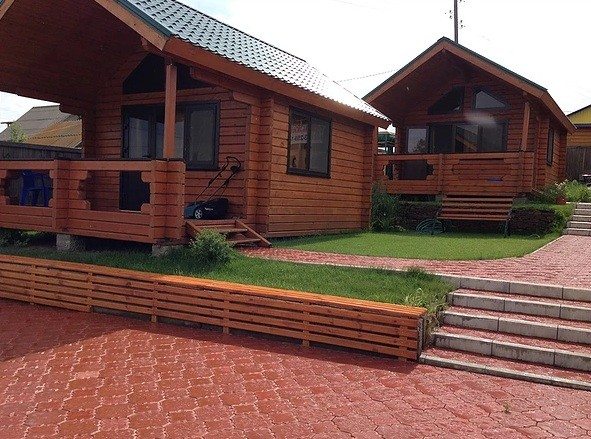 Мини-дом базы отдыха Лето Жемчужный