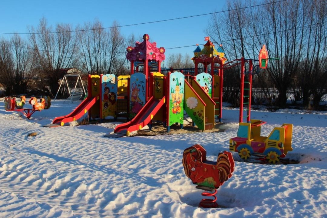 Детская площадка, База отдыха Казанский луг